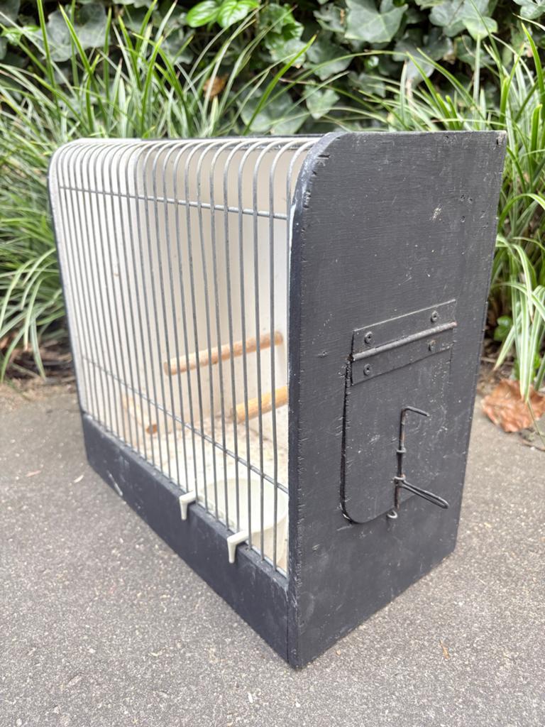 Tt kooi vogels, Dieren en Toebehoren, Vogels | Hokken en Kooien, Ophalen of Verzenden, Zo goed als nieuw, Hout, Vogelkooi