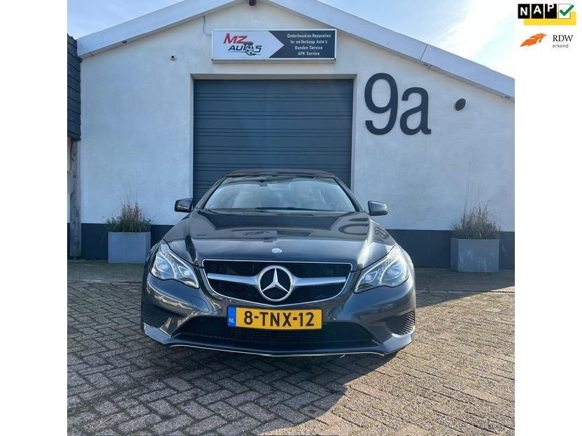 Mercedes-Benz E-klasse Cabrio 200 Ambition, Auto's, Mercedes-Benz, Euro 6, 4 cilinders, Cabriolet, 4 stoelen