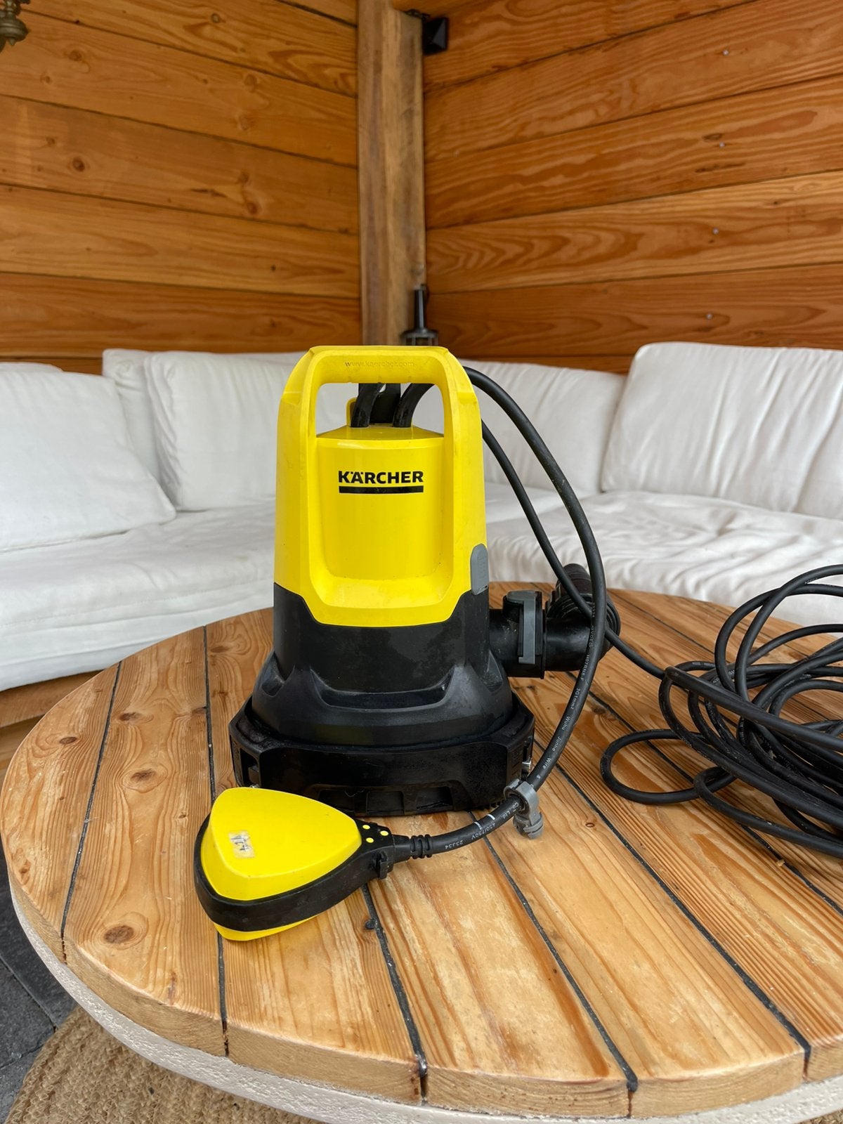 Kärcher SP 16.000 dompelpomp, Ophalen of Verzenden, Zo goed als nieuw, Elektrisch, Dompelpomp