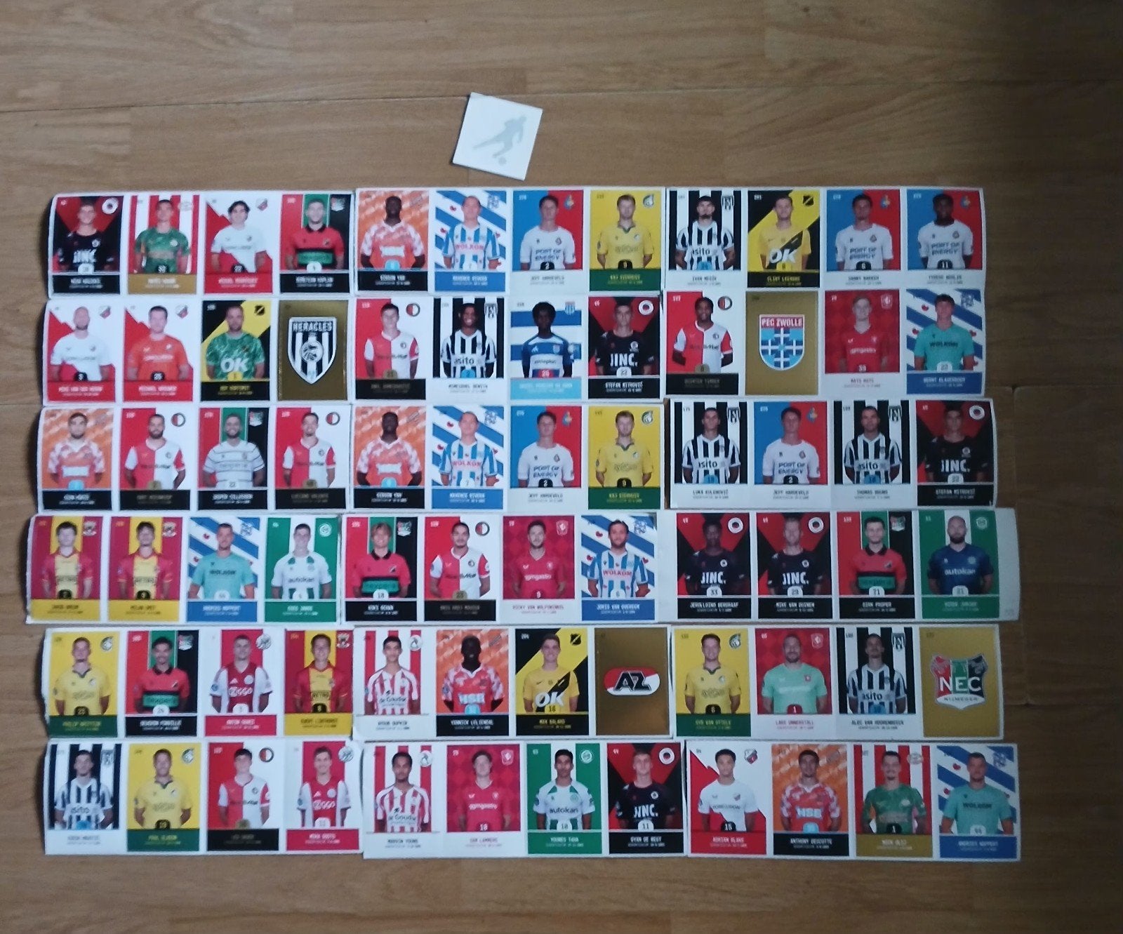Voetbalplaatjes Eredivisie - Diverse clubs en spelers, Ophalen, Gebruikt, Overige binnenlandse clubs, Poster, Plaatje of Sticker