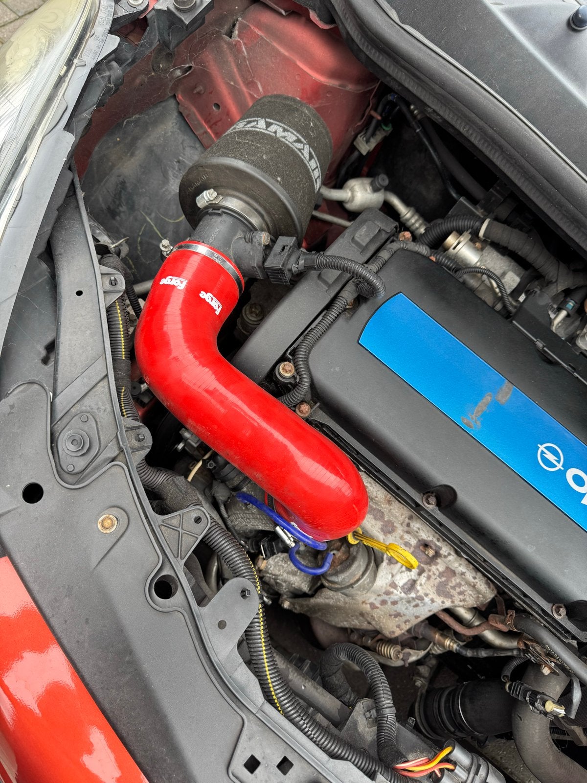 Forge Motorsport rode inlaat slang Opel Corsa D OPC z.g.a.n., Auto-onderdelen, Ophalen of Verzenden, Gebruikt, Opel