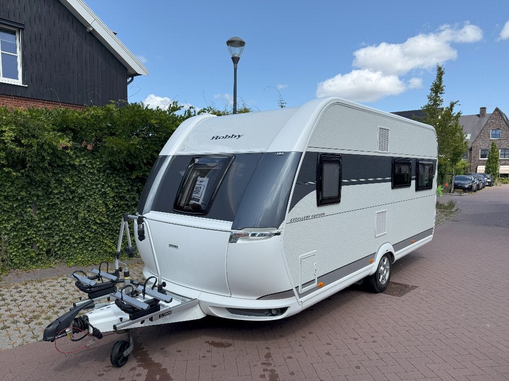 Hobby 460 UFe 2022 | E&P | Airco | Mover | 1e eigenaar, Caravans en Kamperen, Rondzit, Hobby, Frans bed, Particulier