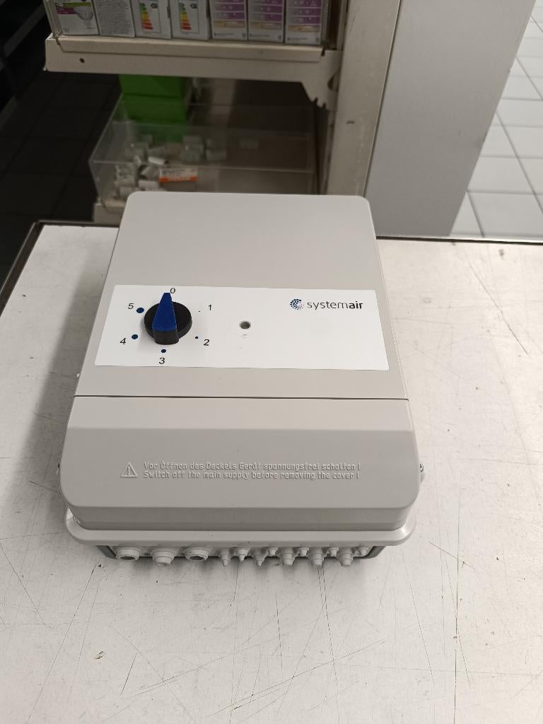Systemair 5-standen ventilatieregelaar / transformator, Ophalen, Nieuw