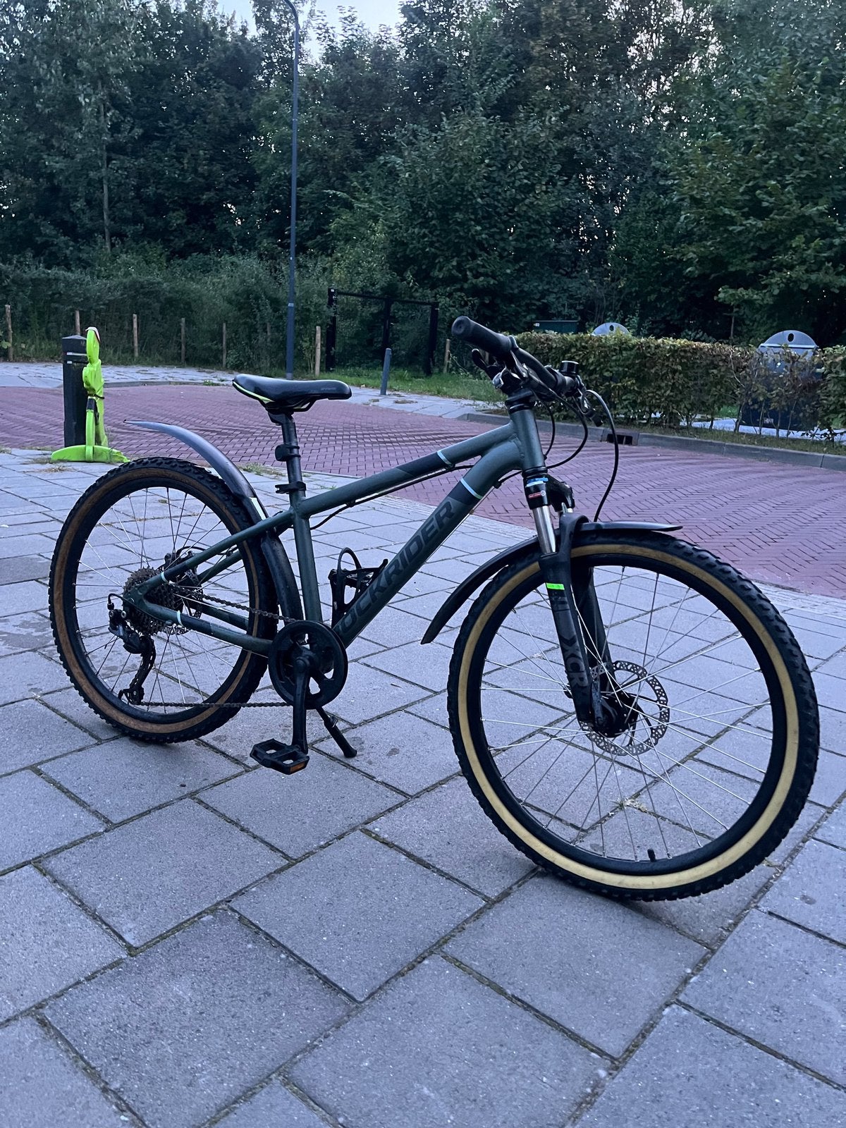 Rockrider Mountainbike - legergroen - Nette staat