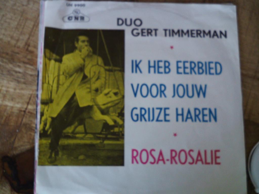 gert timmerman - ik heb eerbied voor jou grijze haren 12a, 7 inch, Single, Ophalen of Verzenden, Zo goed als nieuw