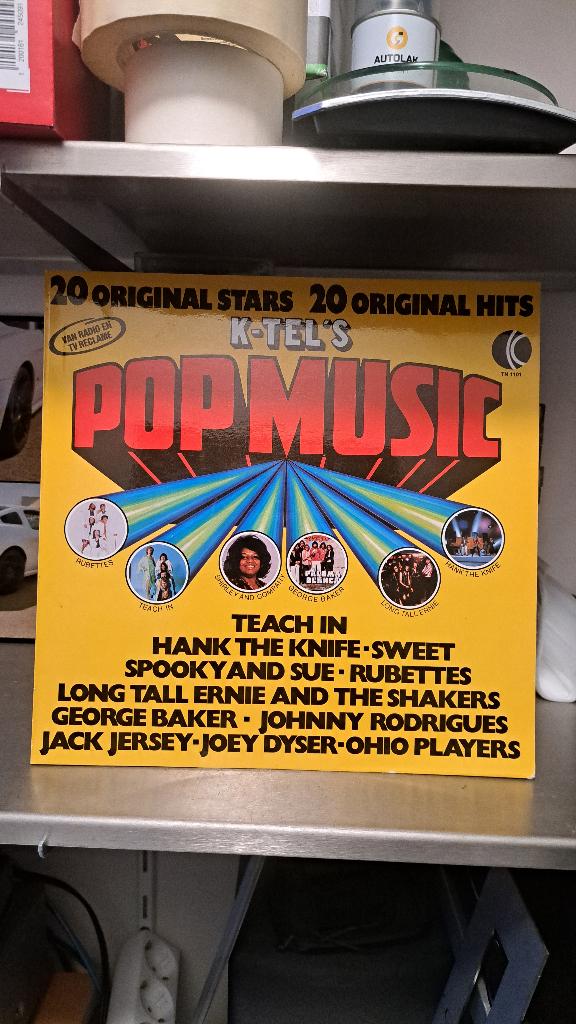 lp K-Tel's Pop music (Z267-146), Cd's en Dvd's, Vinyl | Verzamelalbums, Ophalen of Verzenden, Zo goed als nieuw, 12 inch, Pop