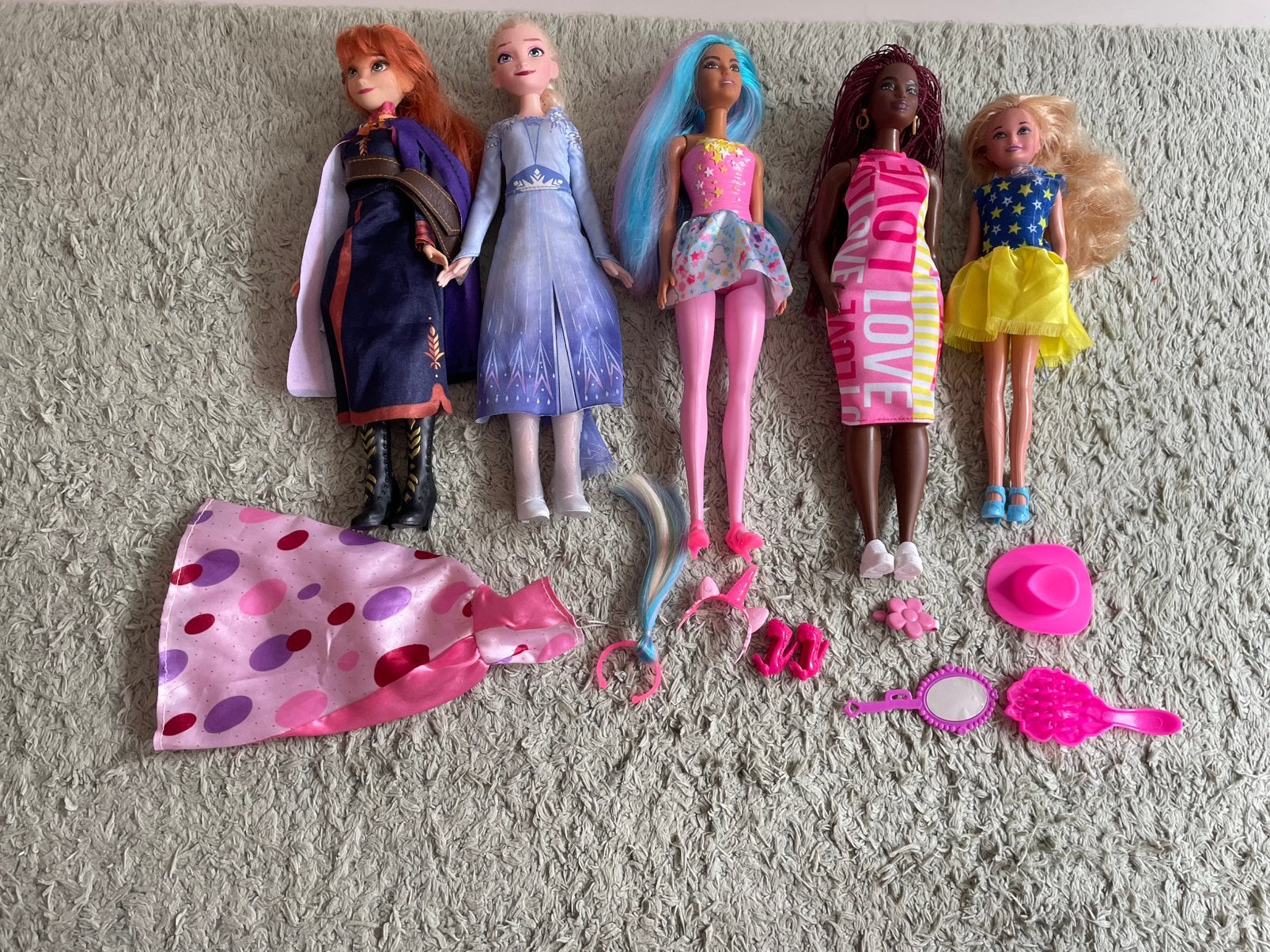 Barbies, Ophalen, Gebruikt, Overige typen, Meerkleurig
