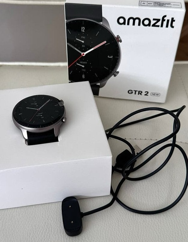 Amazfit GTR 2 (New Edition) Smartwatch - Nieuw in doos, Ophalen of Verzenden, Nieuw, Zwart
