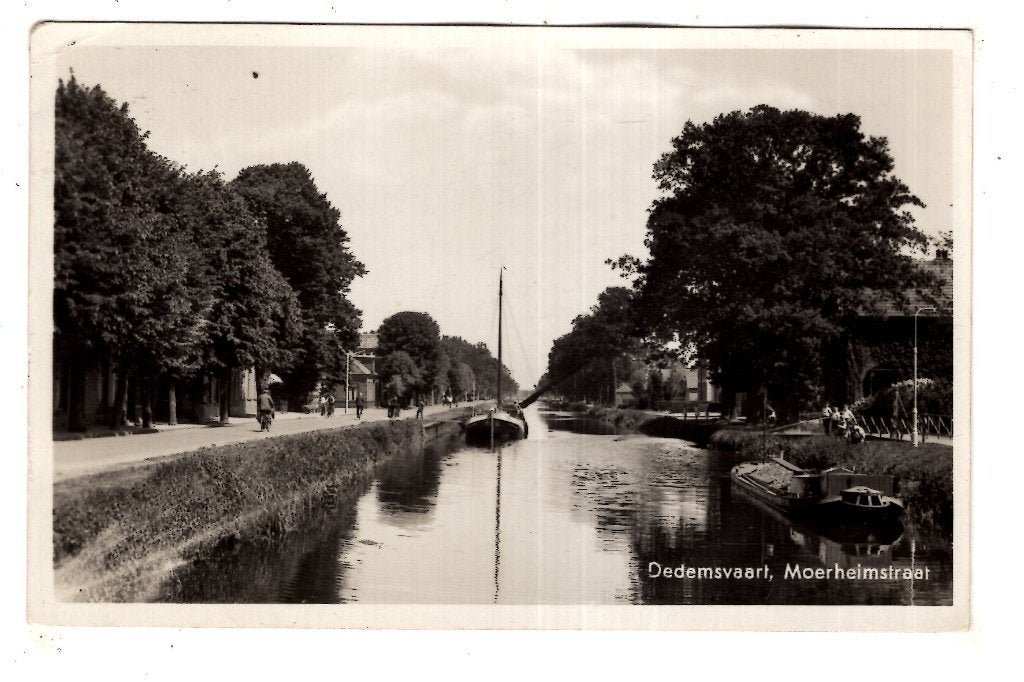 Dedemsvaart Moerheimstraat 1948, Ophalen of Verzenden, 1940 tot 1960, Gelopen, Overijssel