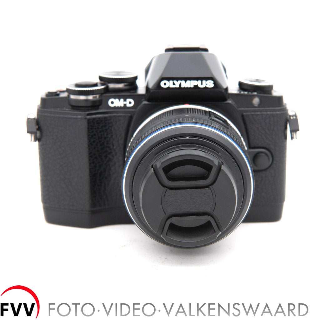 Olympus OM-D E-M10 zwart +14-42 mm systeemcamera MFT, Audio, Tv en Foto, Fotocamera's Digitaal, Gebruikt, Olympus, Lensdop, 16 megapixels