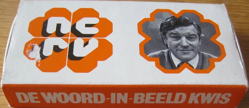 De woord in beeld kwis van de NCRV - 1979, Een of twee spelers, Ophalen of Verzenden, Zo goed als nieuw, NCRV