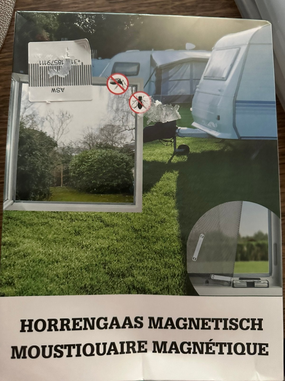 horrengaas magnetisch nieuw, Caravans en Kamperen, Ophalen of Verzenden, Nieuw