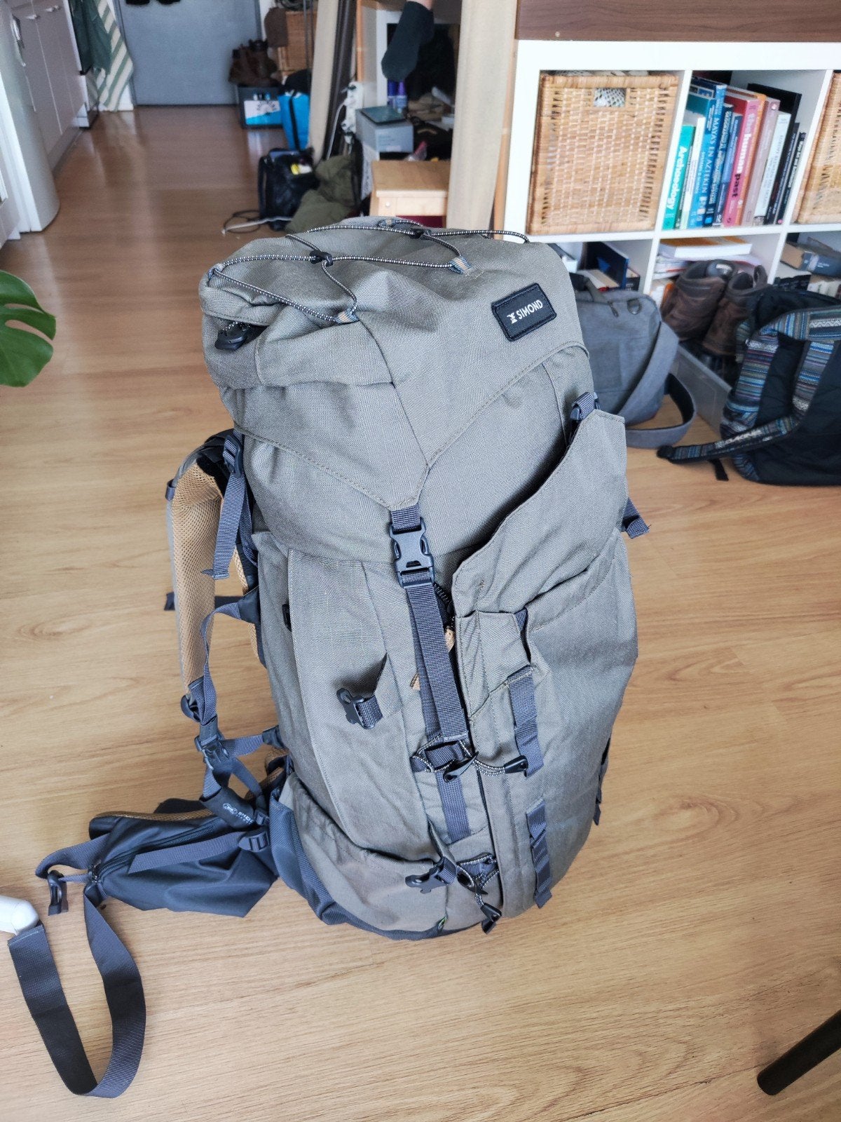 Simond trekking rugzak MT900 symbium 50 + 10L, Overige merken, Gebruikt, 25 tot 40 cm, Ophalen of Verzenden