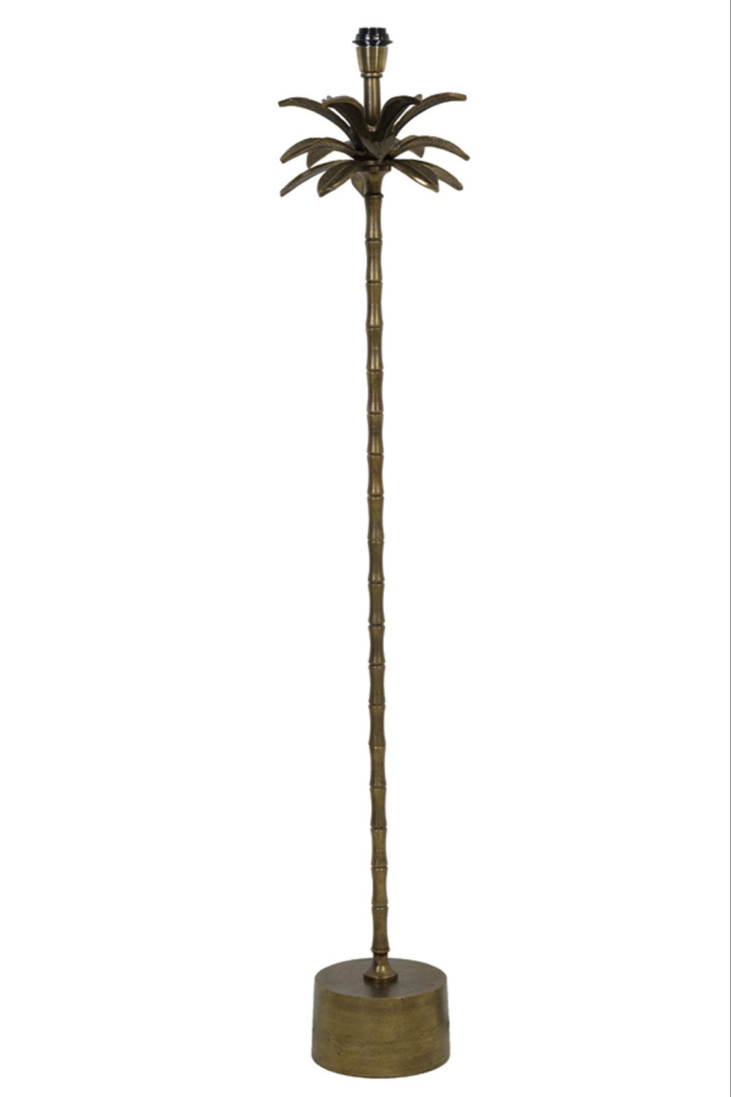 Gezocht! Light & Living Palmboom Vloerlamp Armata Goud, Ophalen, E27 (groot), Zo goed als nieuw, Metaal