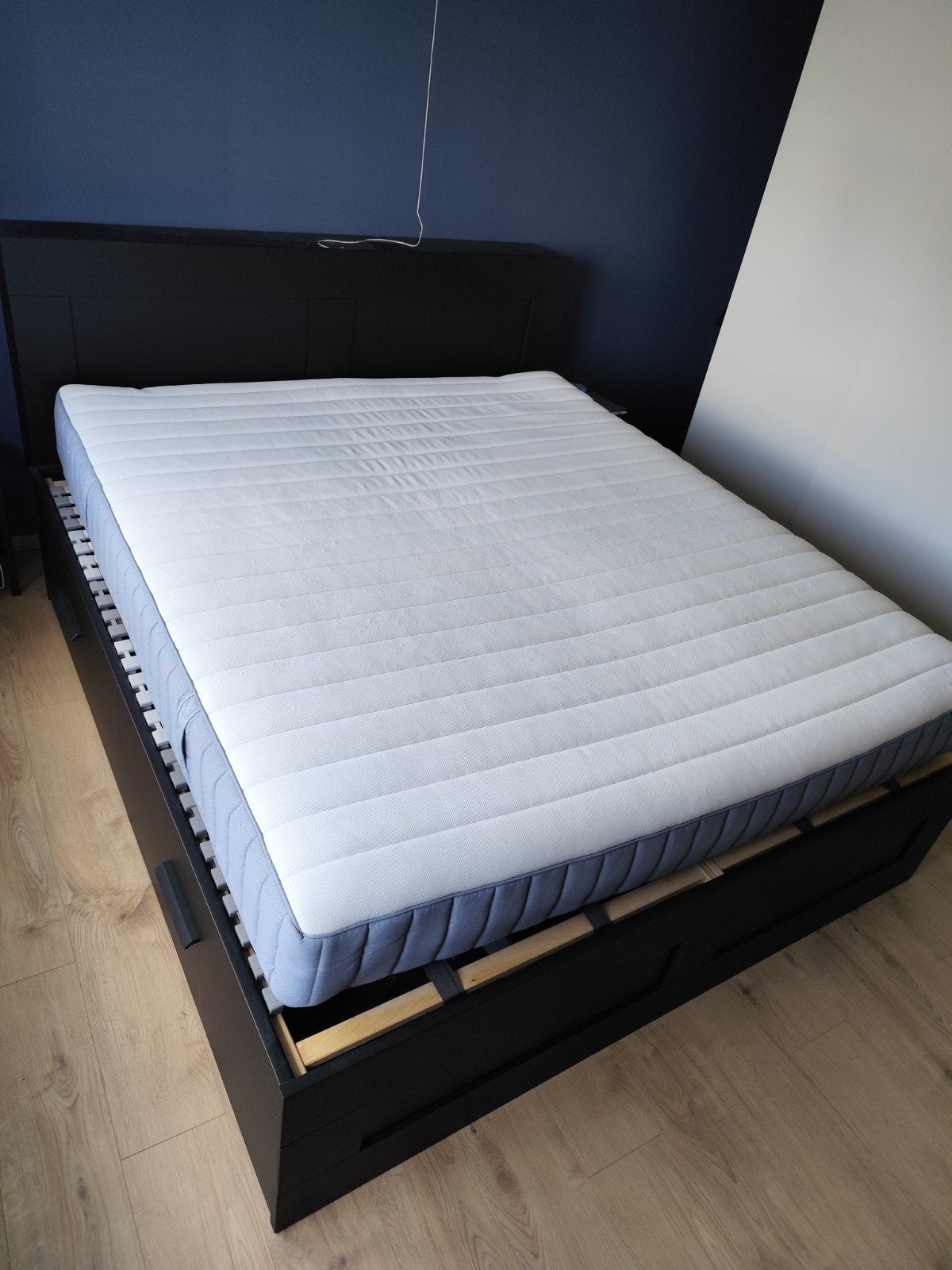 IKEA VALEVÅG matras 200x180cm - goede staat, Ophalen, Gebruikt, Tweepersoons