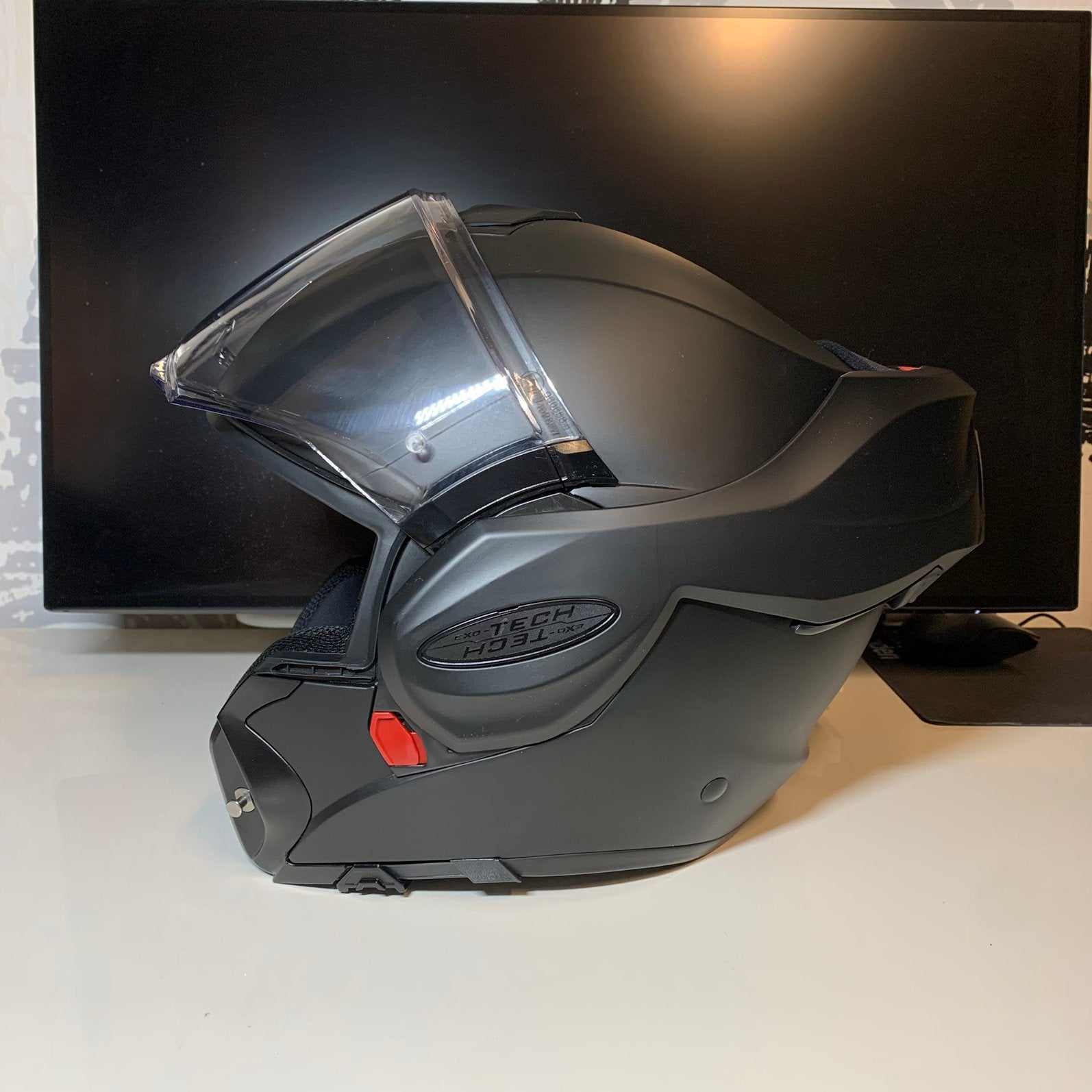 Scorpion Exo Tech (S) Motorhelm – Reride Motowear, Motoren, Overige merken, Systeemhelm, ., Ophalen of Verzenden