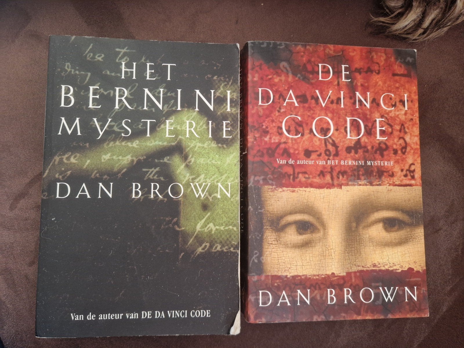 Dan Brown Boeken: Het Bernini Mysterie & De Da Vinci Code, Ophalen of Verzenden, Gelezen, Dan Brown