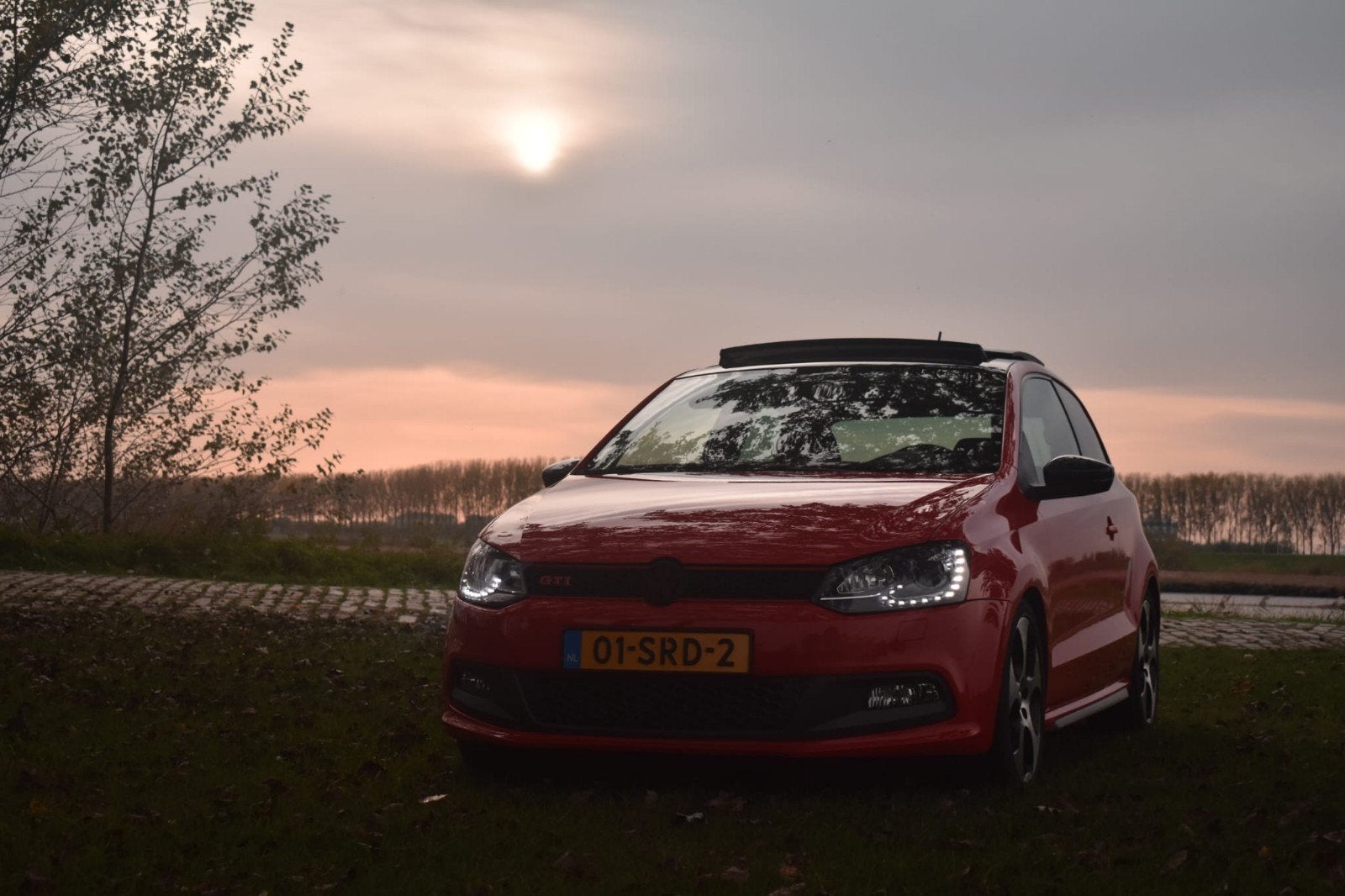 VW Polo 6r gti 1.4 180pk !!!, Euro 5, Stof, 4 cilinders, Overige kleuren