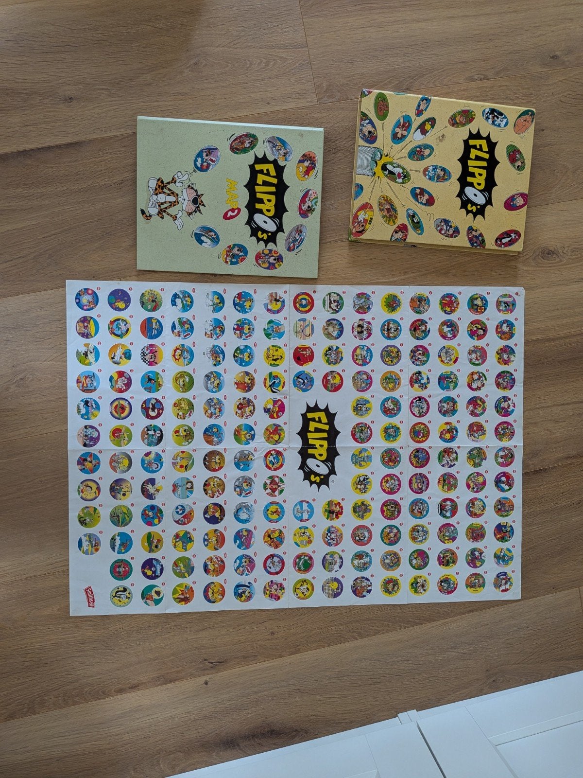 Flippo's verzameling compleet(nr 1-180) (nr 241-290) met map, Ophalen of Verzenden, Looney Tunes, Verzameling, Met verzamelmap(pen)