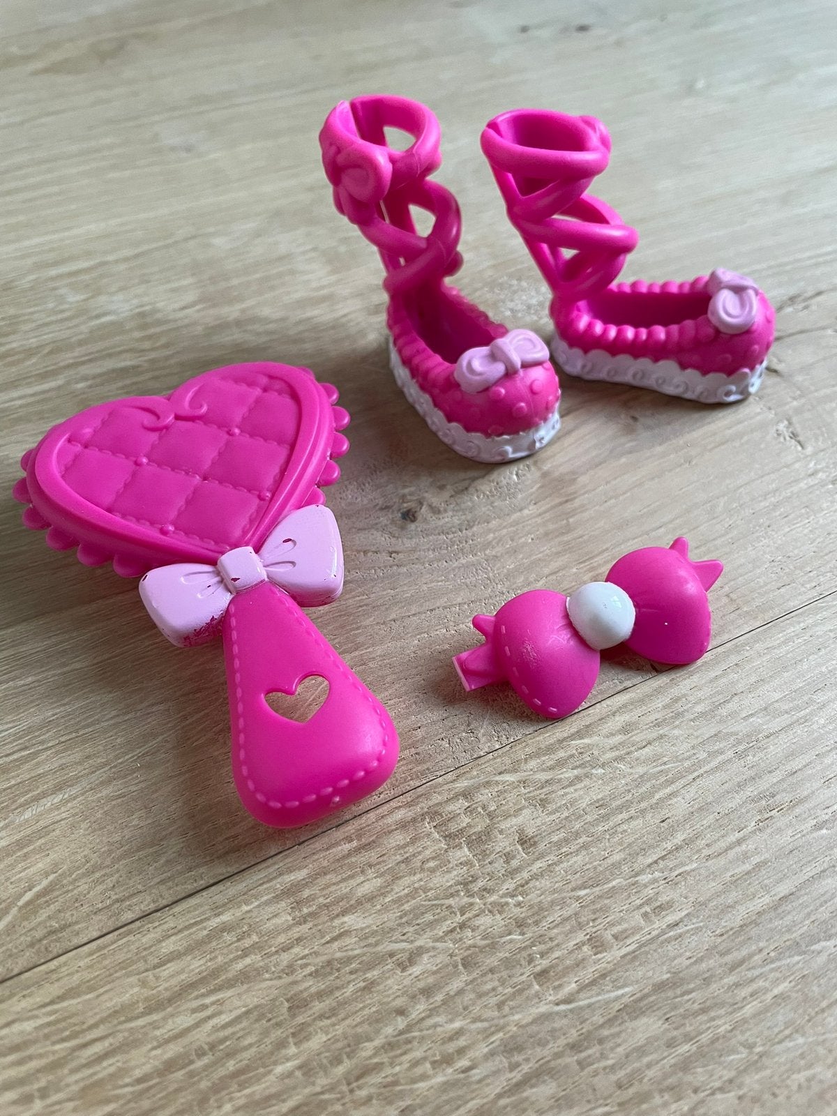 Lalaloopsy schoenen, borstel en haarclip., Ophalen of Verzenden, Gebruikt, Overige typen