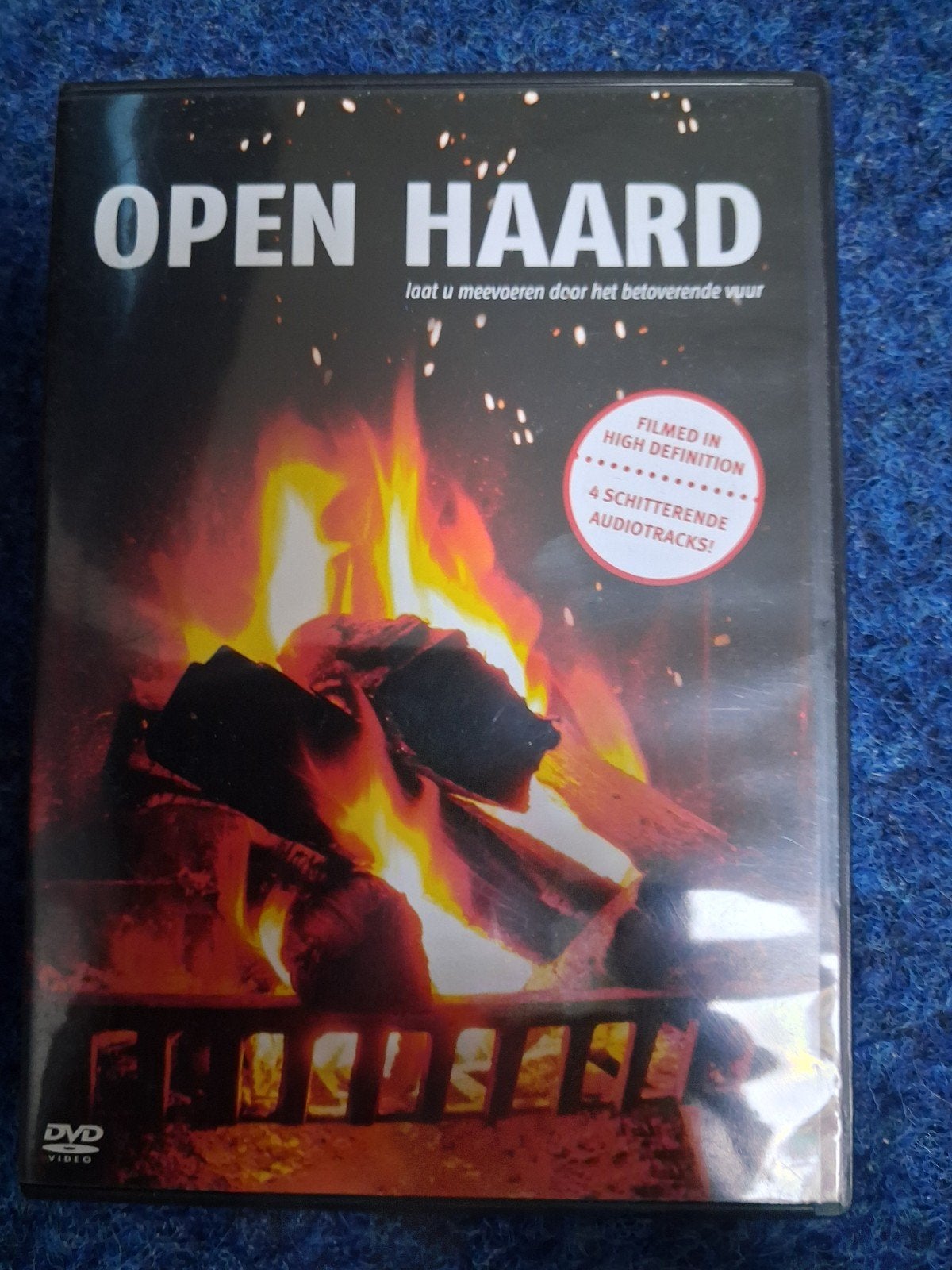 Open Haard DVD - Laat u meevoeren door het betoverende vuur, Alle leeftijden, Ophalen of Verzenden, Zo goed als nieuw, Inclusief doosje