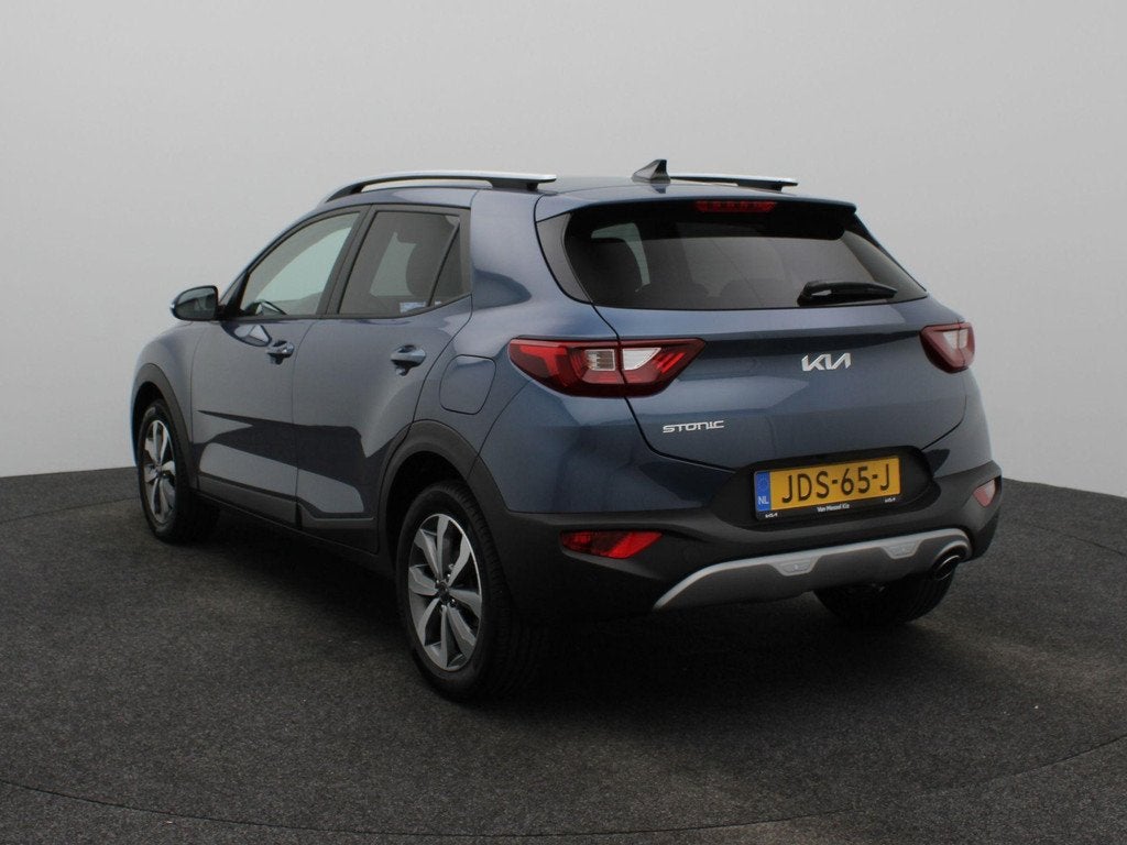 Kia Stonic 1.0 T-GDi MHEV DynamicPlusLine | Clima | Camera |, Auto's, Kia, 12 maanden, Euro 6, Blauw, Origineel Nederlands