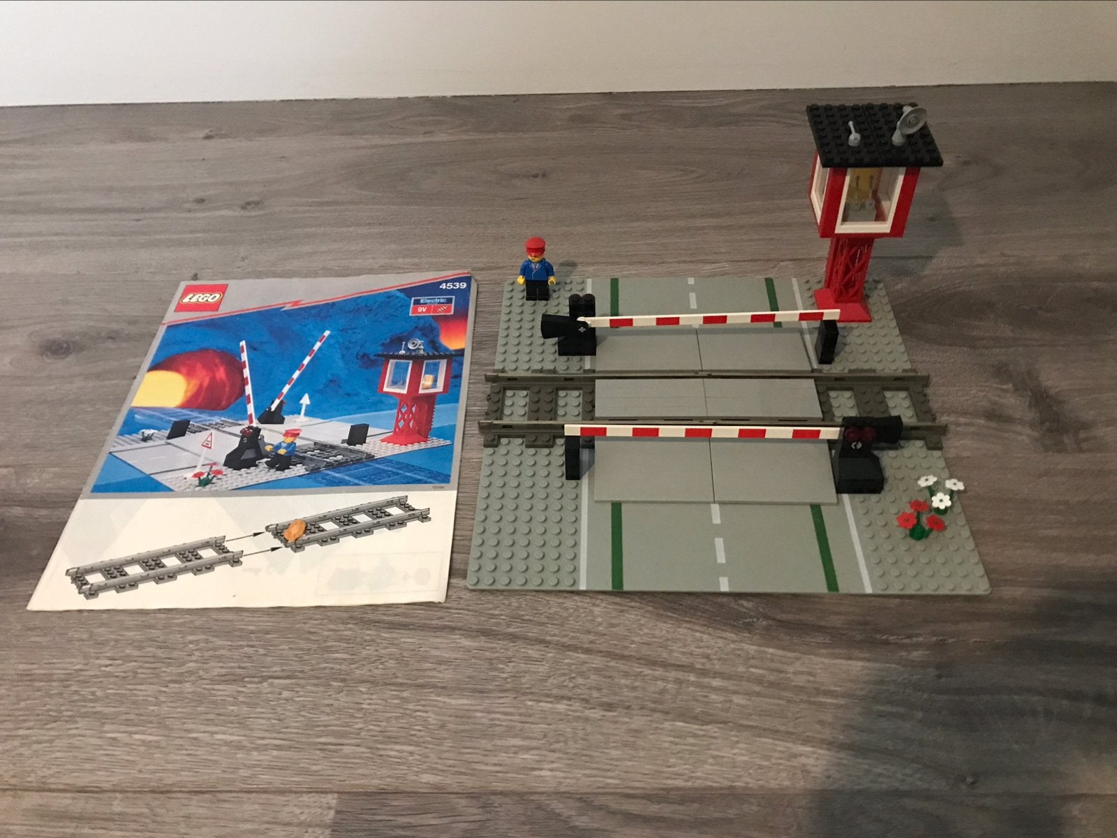 Lego 4539 9v overgang, Ophalen of Verzenden, Gebruikt, Complete set, Lego