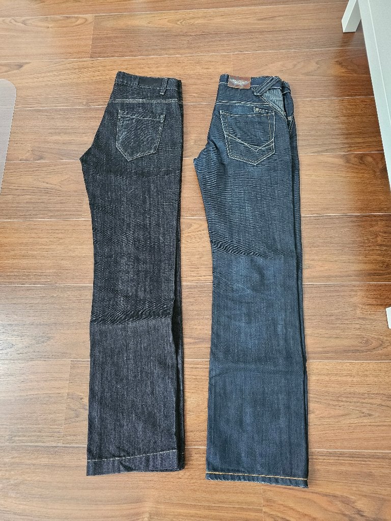 Twee nette heren spijkerbroeken, Verzenden, Zo goed als nieuw, Blauw, W33 - W34 (confectie 48/50)