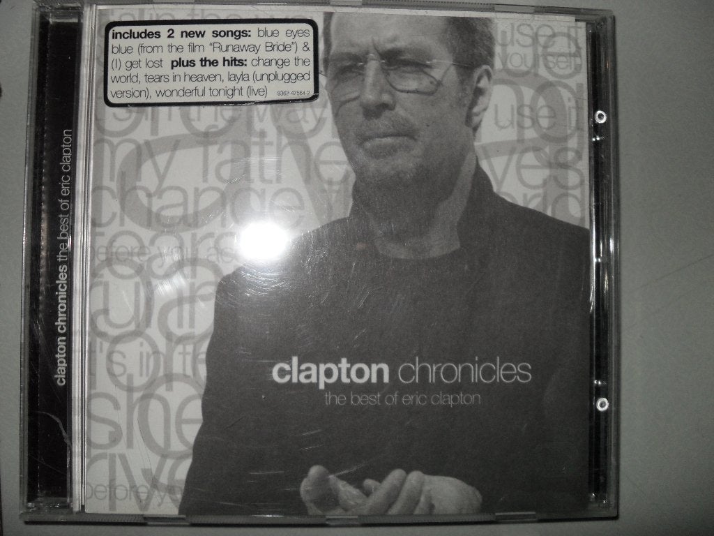 CD ERIC CLAPTON-CHRONICLES., Blues Rock, Ophalen of Verzenden, Zo goed als nieuw, Eerste persing