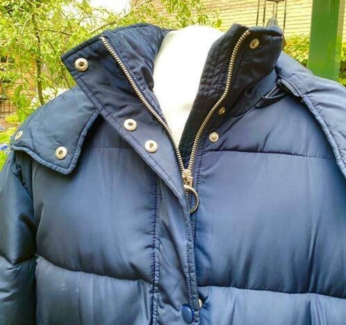 Warehouse gewatteerde jas maat 44[v], Kleding | Dames, Jassen | Winter, Ophalen of Verzenden, Nieuw, Maat 42/44 (L), Blauw