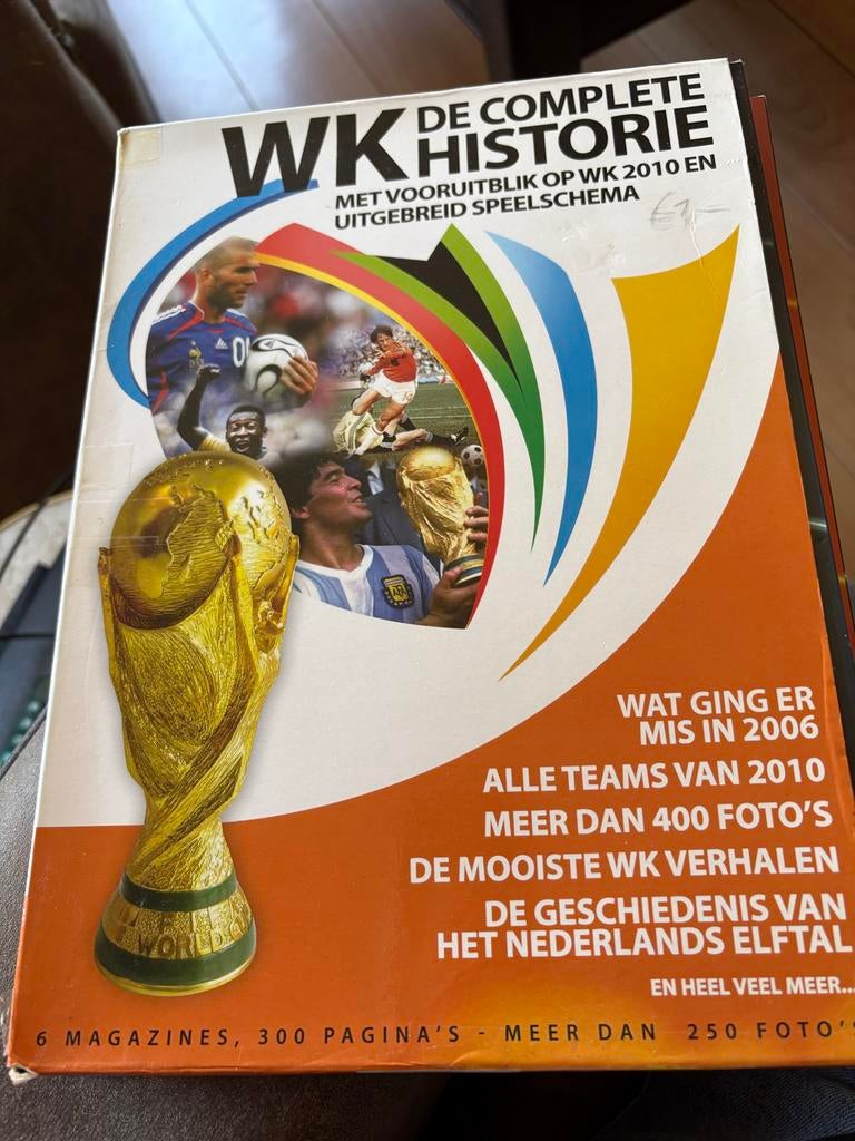 WK De Complete Historie - Voetbal Magazine Collectie, Ophalen of Verzenden, Gelezen, Balsport
