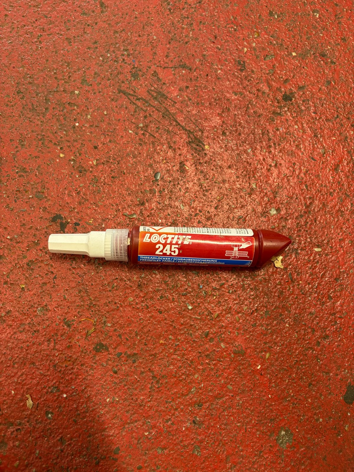 Loctite 245 Schroefdraadborgmiddel - Medium Sterkte, Ophalen of Verzenden, Nieuw, Minder dan 50 mm, Overige typen