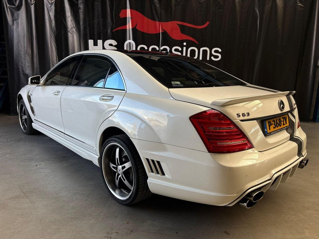 Mercedes S-klasse AMG 63 volle opties, Auto's, Automaat, Achterwielaandrijving, Gebruikt, Wit