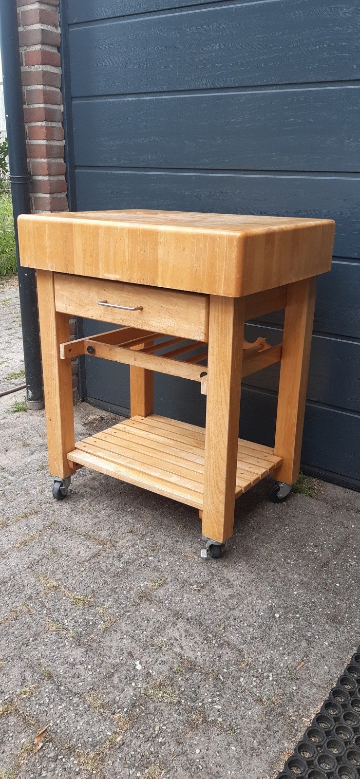 Hakblok, Ophalen, 25 tot 50 cm, Rechthoekig, 50 tot 100 cm
