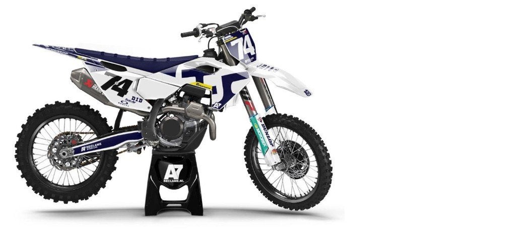 Motocross stickerset op maat - eigen design met naam en nr, Ophalen of Verzenden