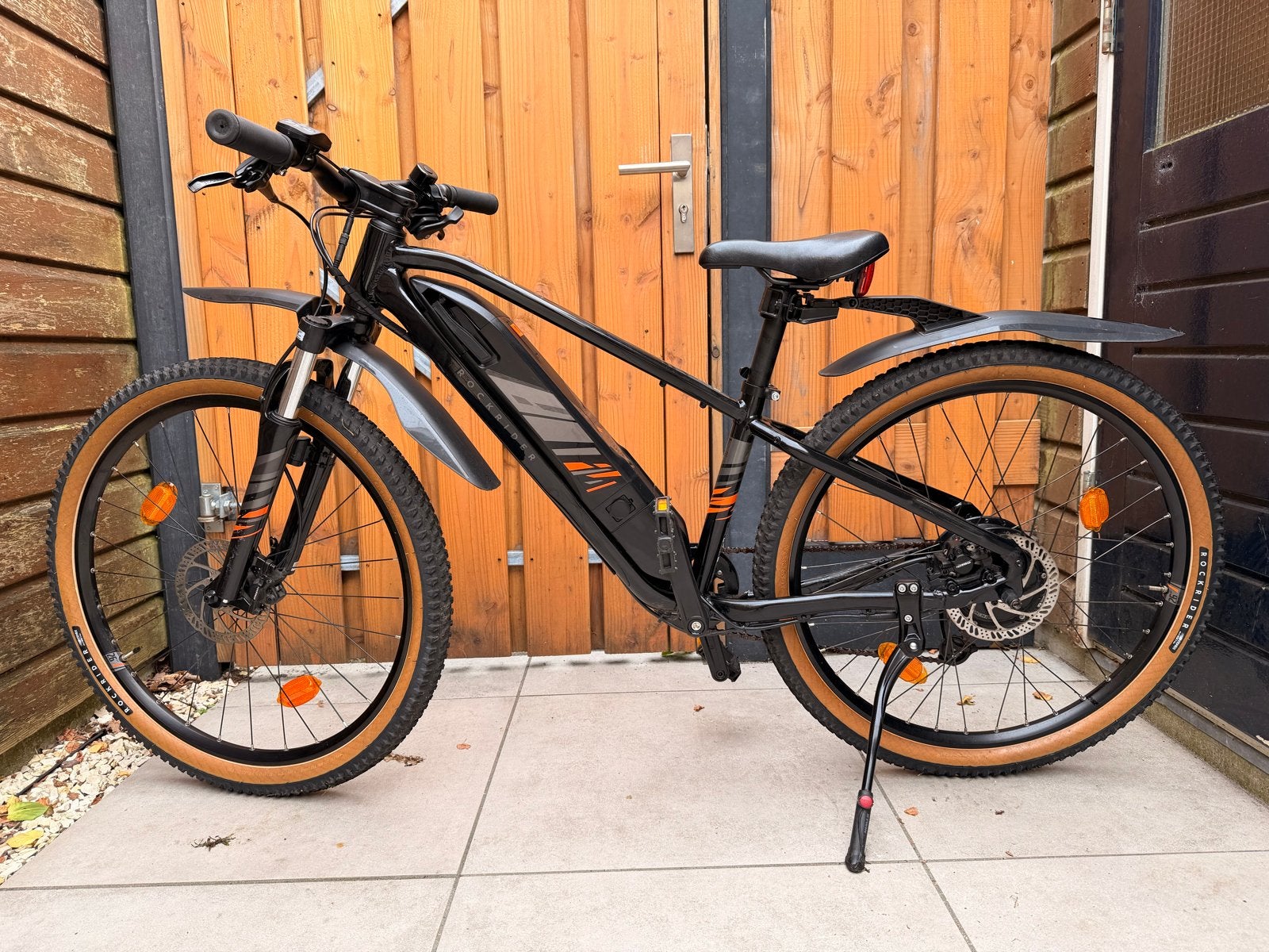 Rockrider E ST 500 Elektrische Mountainbike 26 inch Kinderen, Ophalen, 24 inch of meer, Aluminium, Zo goed als nieuw