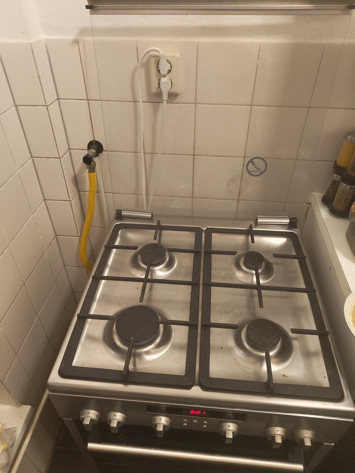 Siemens Fornuis met Oven - Goed Werkend, Ophalen, Gebruikt, 60 cm of meer, 4 kookzones