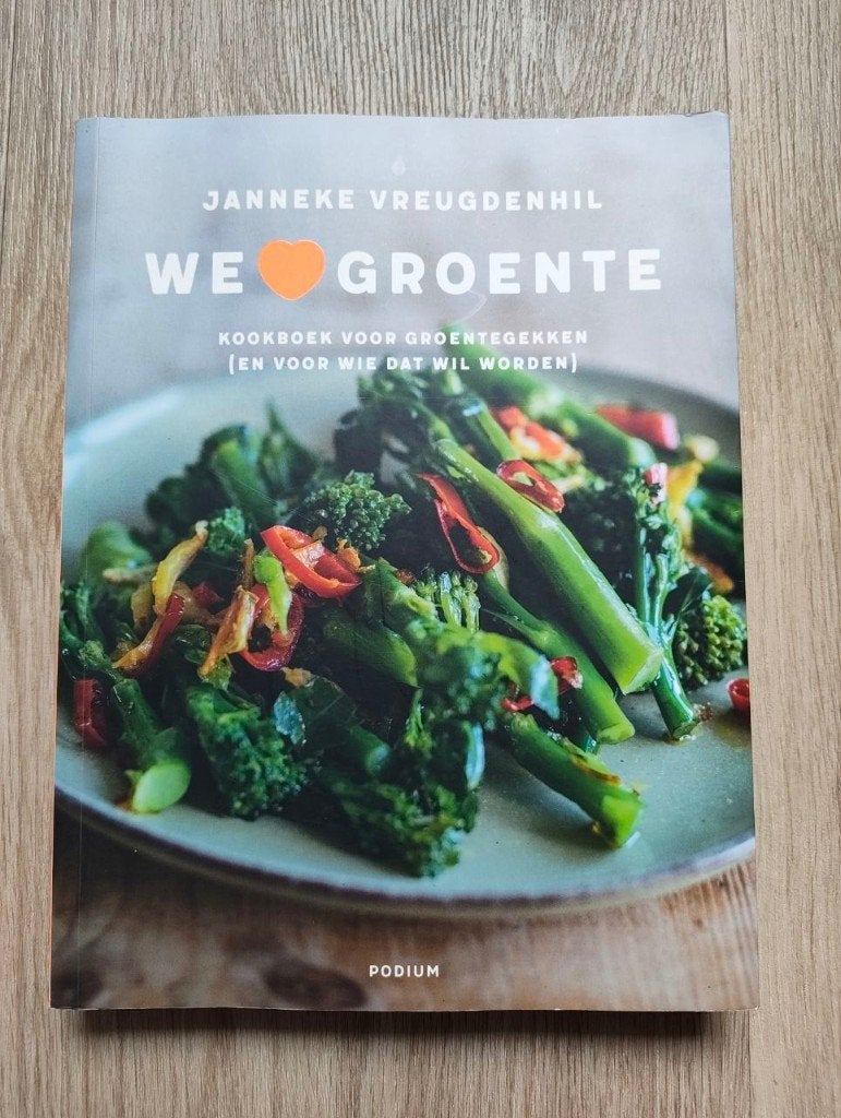 Janneke Vreugdenhil - We love groente, Boeken, Ophalen of Verzenden, Zo goed als nieuw