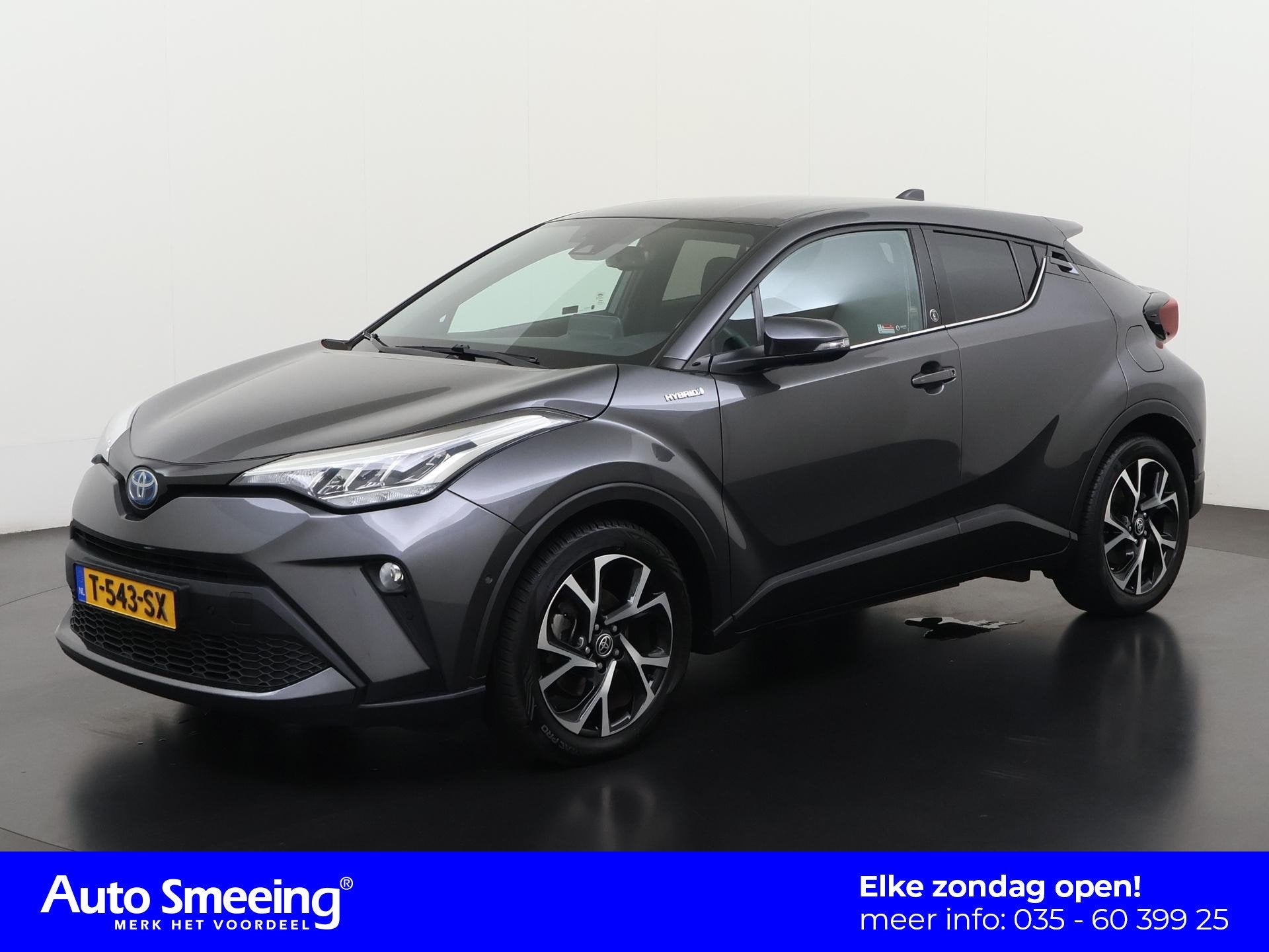 Toyota C-HR 2.0 Hybrid Business Plus | Camera | Navigatie |, Auto's, 12 maanden, Stof, Euro 6, 4 cilinders