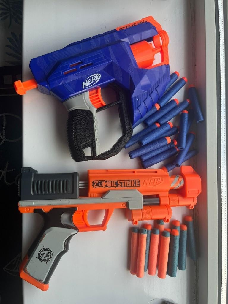 Nurf gun sets, Ophalen, Zo goed als nieuw