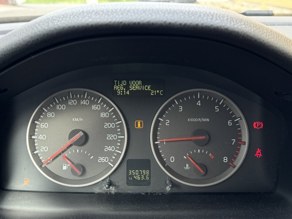 Volvo V50 1.8 Ed. II/VASTE PRIJS/APK 7/7/2027/Rijdt goed/Air, Auto's, Volvo, 125 pk, 4 cilinders, Zwart, 1798 cc