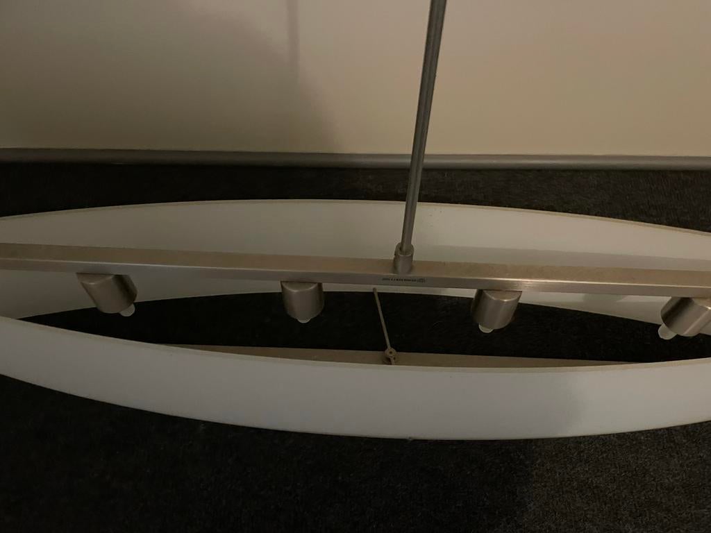 Moderne hanglamp, Ophalen, Gebruikt, Glas, 50 tot 75 cm