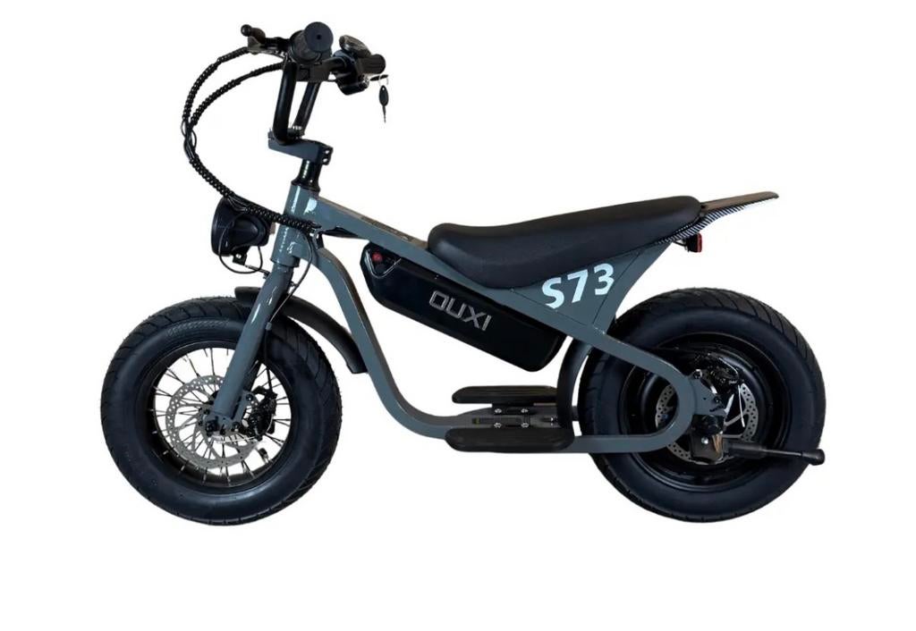 OUXI S73 Mini Elektrische/ loopfiets / kinderfiets / fatbike, Fietsen en Brommers, Minibikes, Midibikes en Pitbikes, Zo goed als nieuw