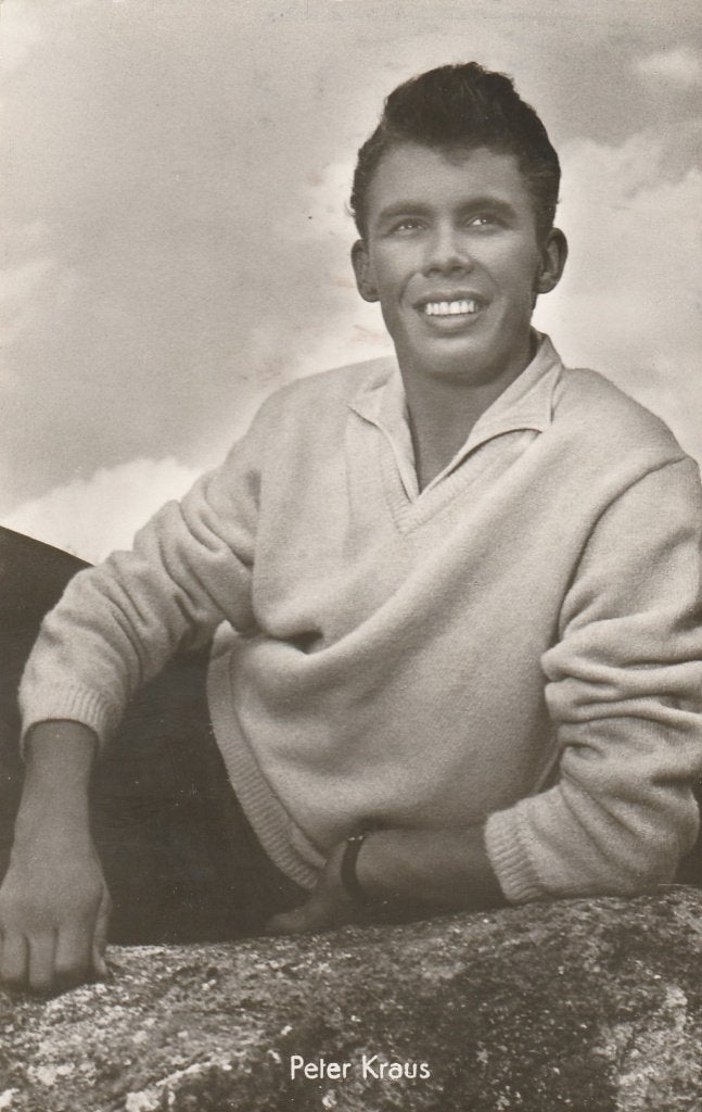 Ansichtkaart, Artiest, Peter Kraus  (515), Ophalen of Verzenden, 1960 tot 1980, Sterren en Beroemdheden