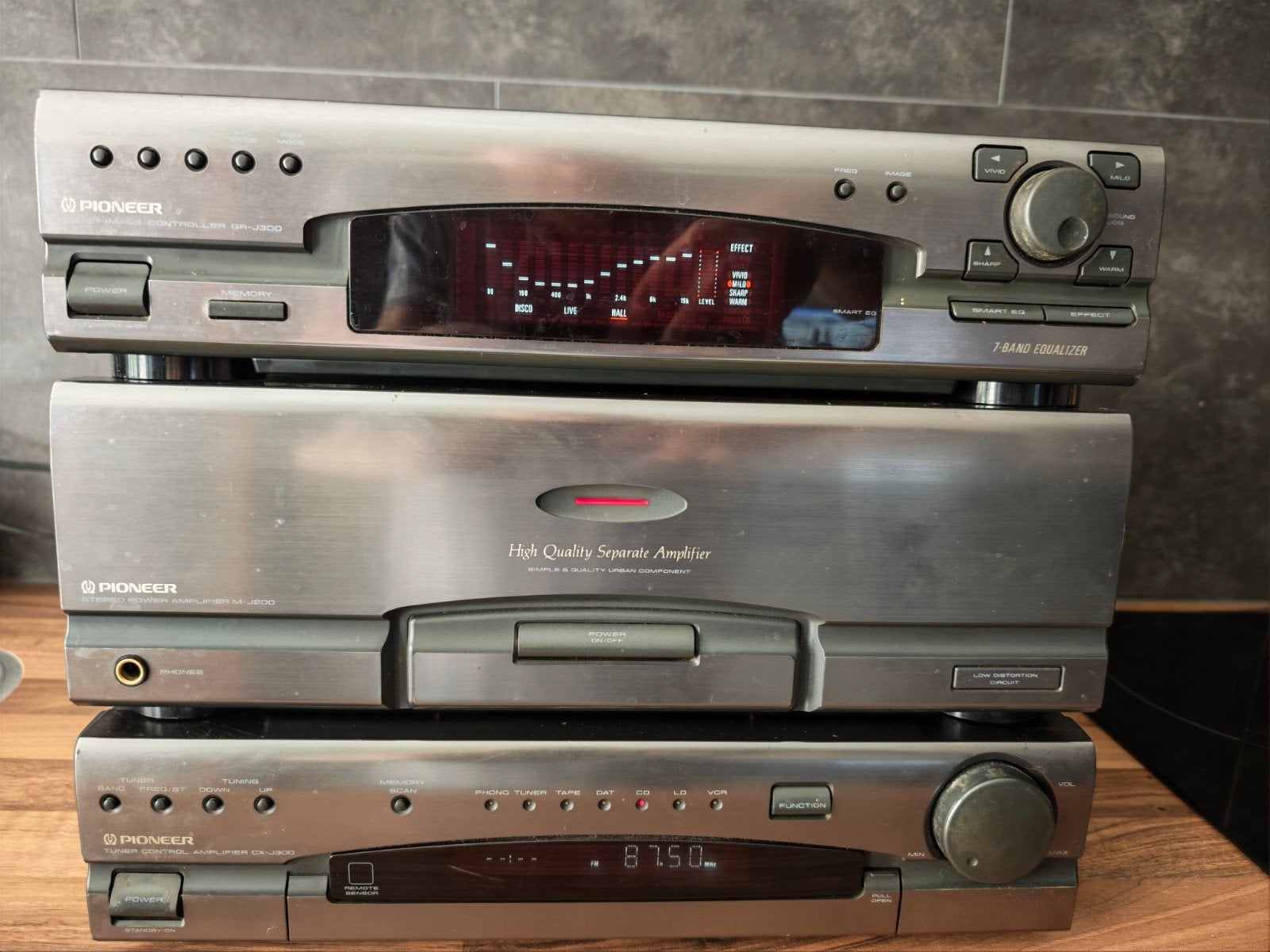 Pioneer set, Gebruikt, Tuner of Radio, Pioneer, Losse componenten