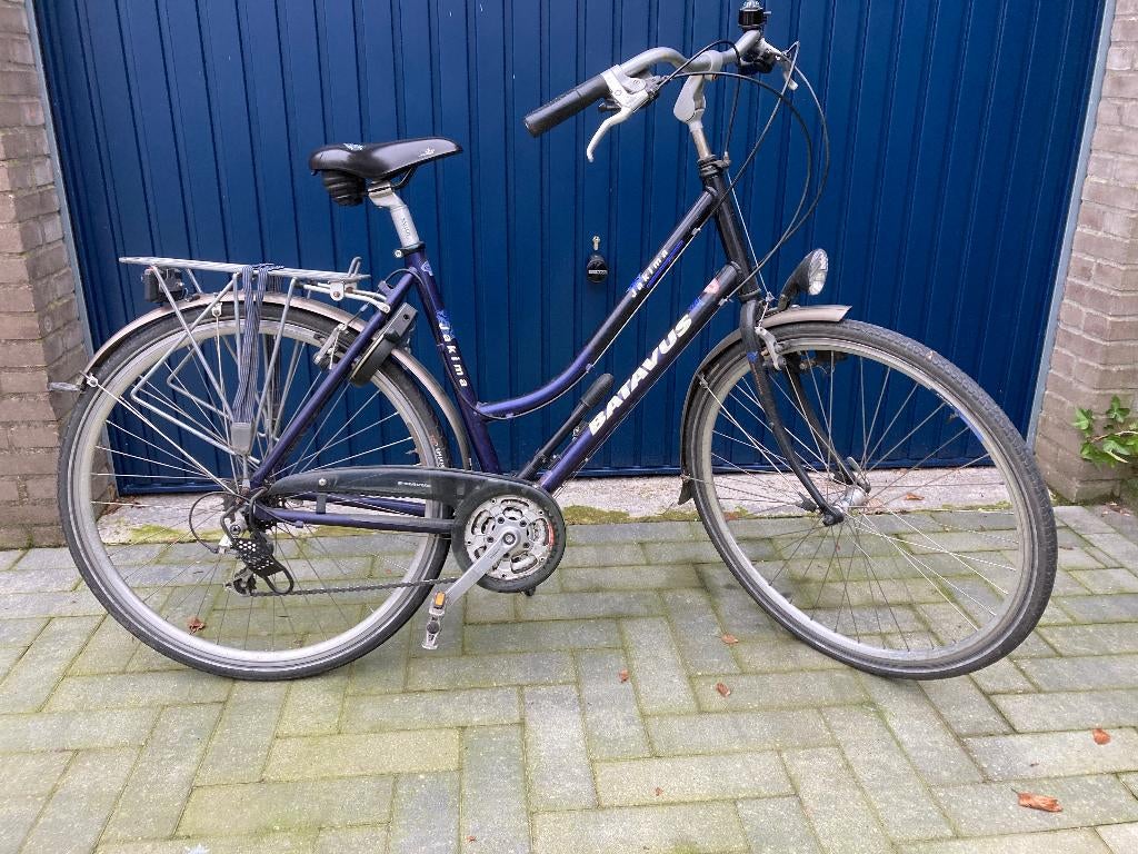 Damesfiets Batavus Jakima, Fietsen en Brommers, Ophalen, Zo goed als nieuw, Batavus, Versnellingen