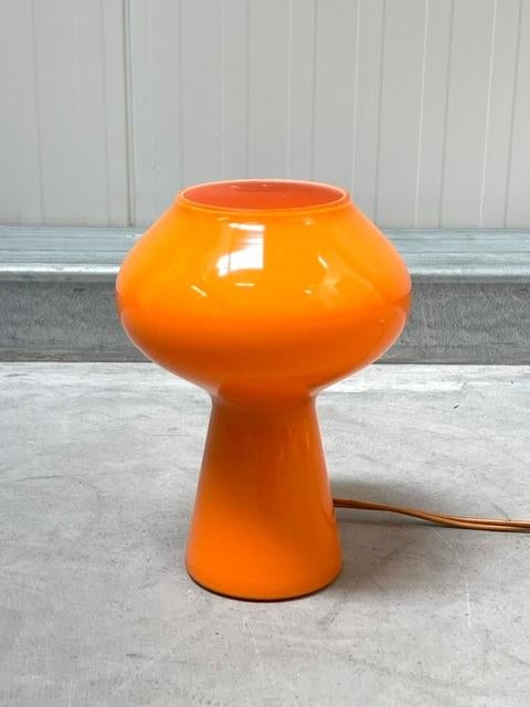 Venini Fungo tafellamp Massimo Vignelli design Murano lamp, Gebruikt, Vintage, Ophalen of Verzenden, Venini