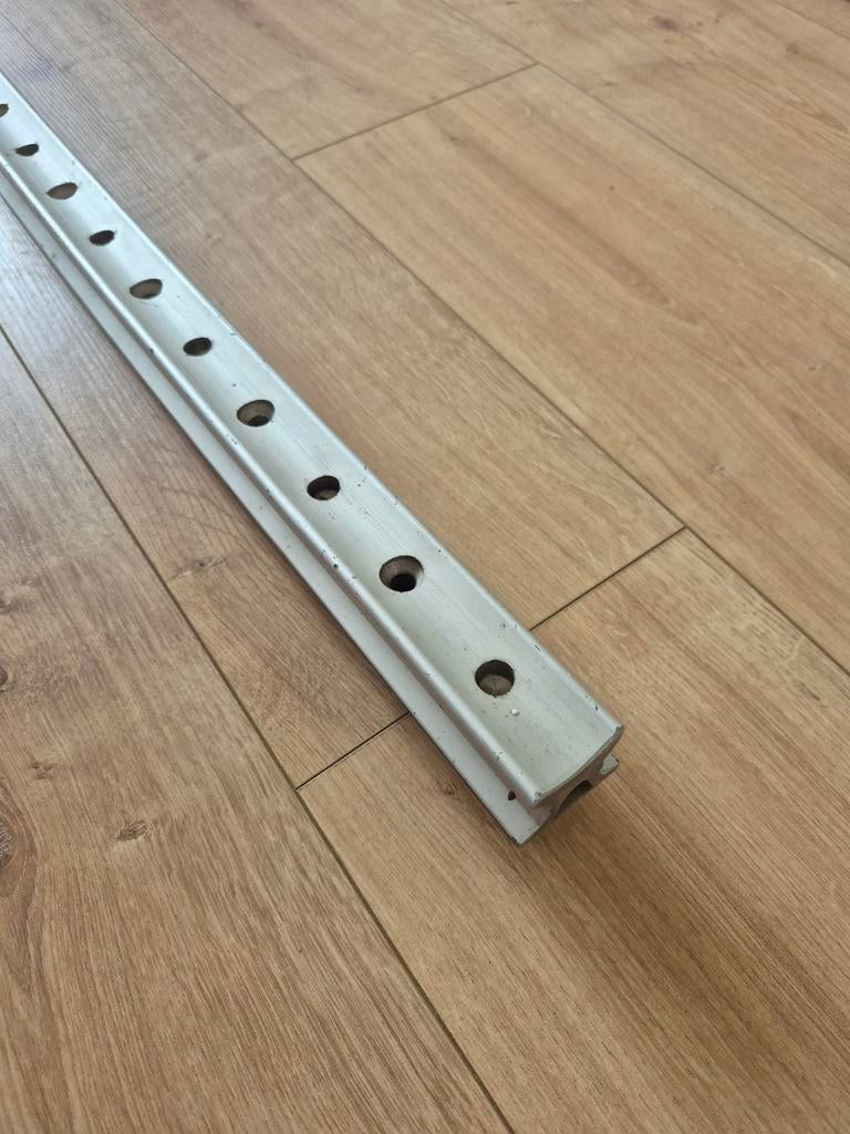 Pfeiffer X rail X 36x34 gebogen overloop 116 cm lang, Ophalen, Gebruikt, Lijn of Blok