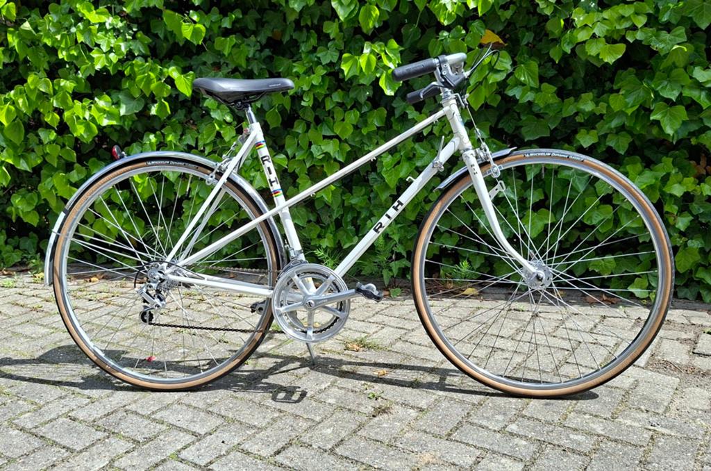 Vintage RIH  Mixte frame sportfiets  54cm Gerestaureerd., Fietsen en Brommers, 28 inch, 10 tot 15 versnellingen, Velgrem, Ophalen