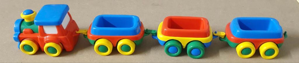 Trein, Kinderen en Baby's, Speelgoed | Speelgoedvoertuigen, Ophalen of Verzenden, Gebruikt